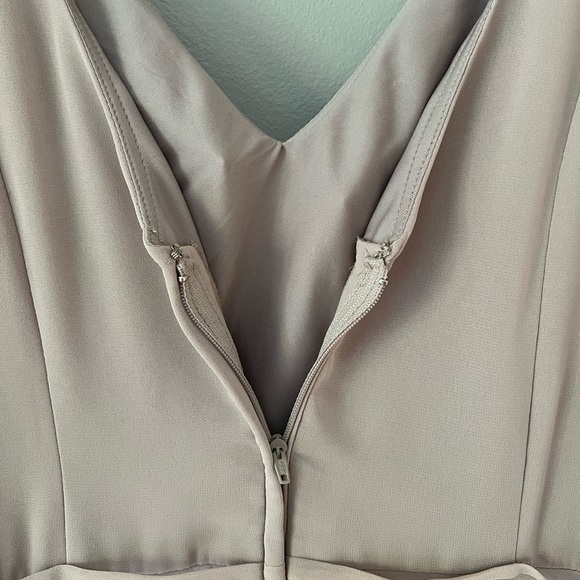 NWT Kennedy Blue Leah Bridesmaid Dress in Latte - Picture 7 of 10